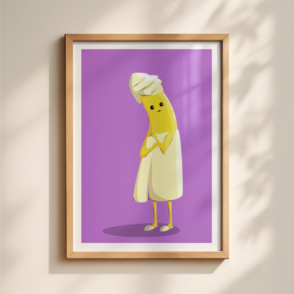 Indecent Banana Print