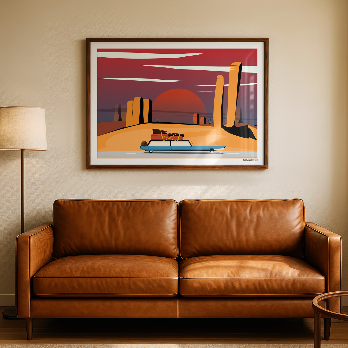 Desert Road Trip Print