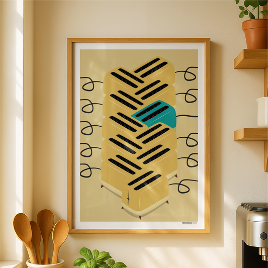 22 Slice Toaster Print