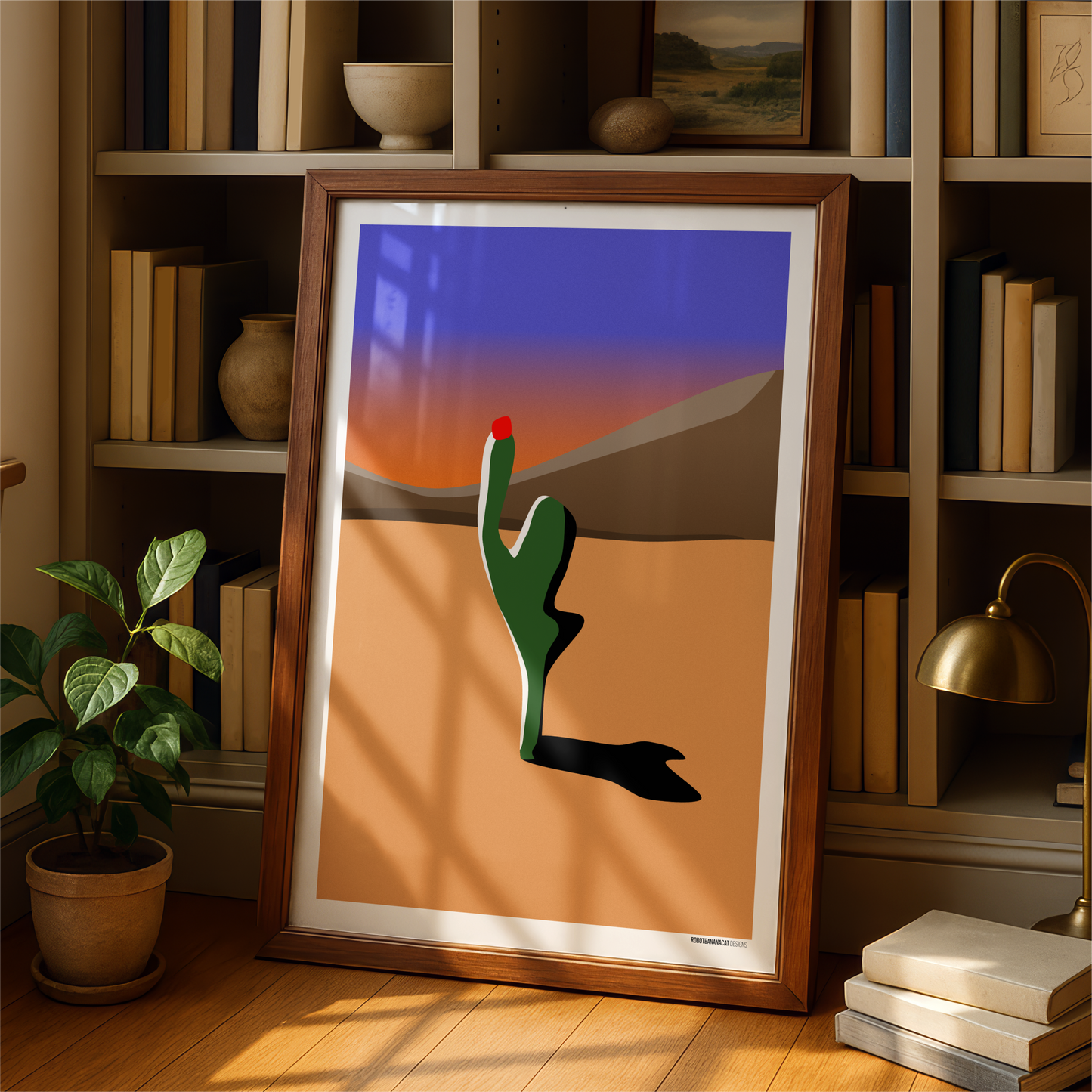 Lonely Cactus Print