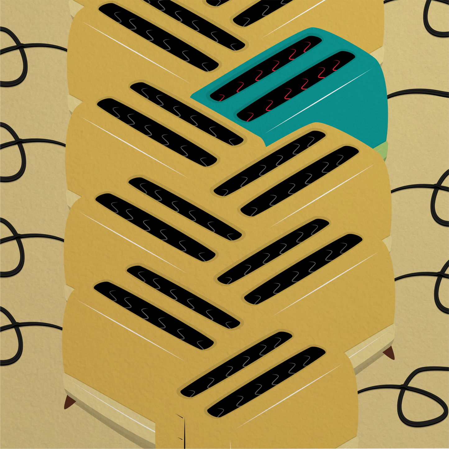22 Slice Toaster Print
