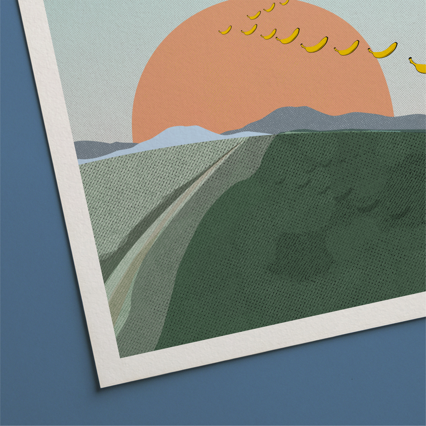 Banana Migration Print