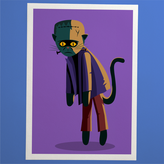 FrankenKitty Print
