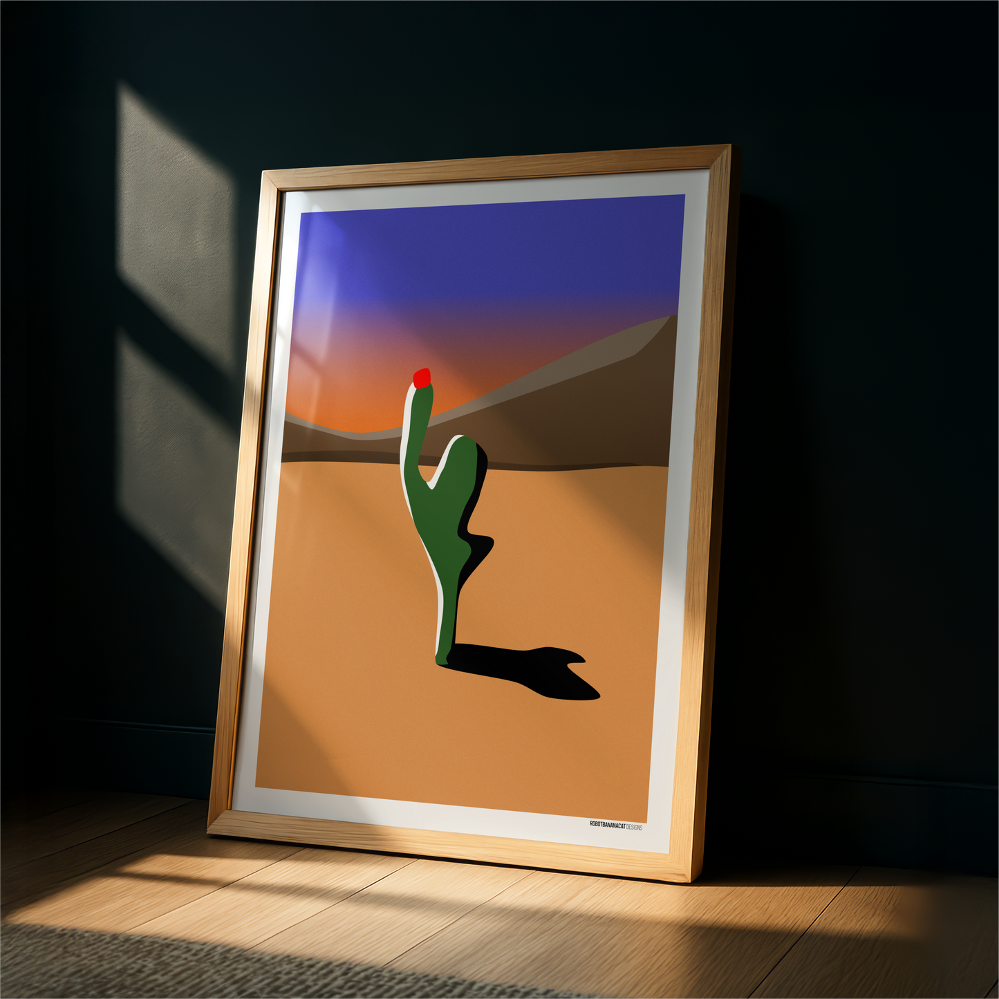 Lonely Cactus Print