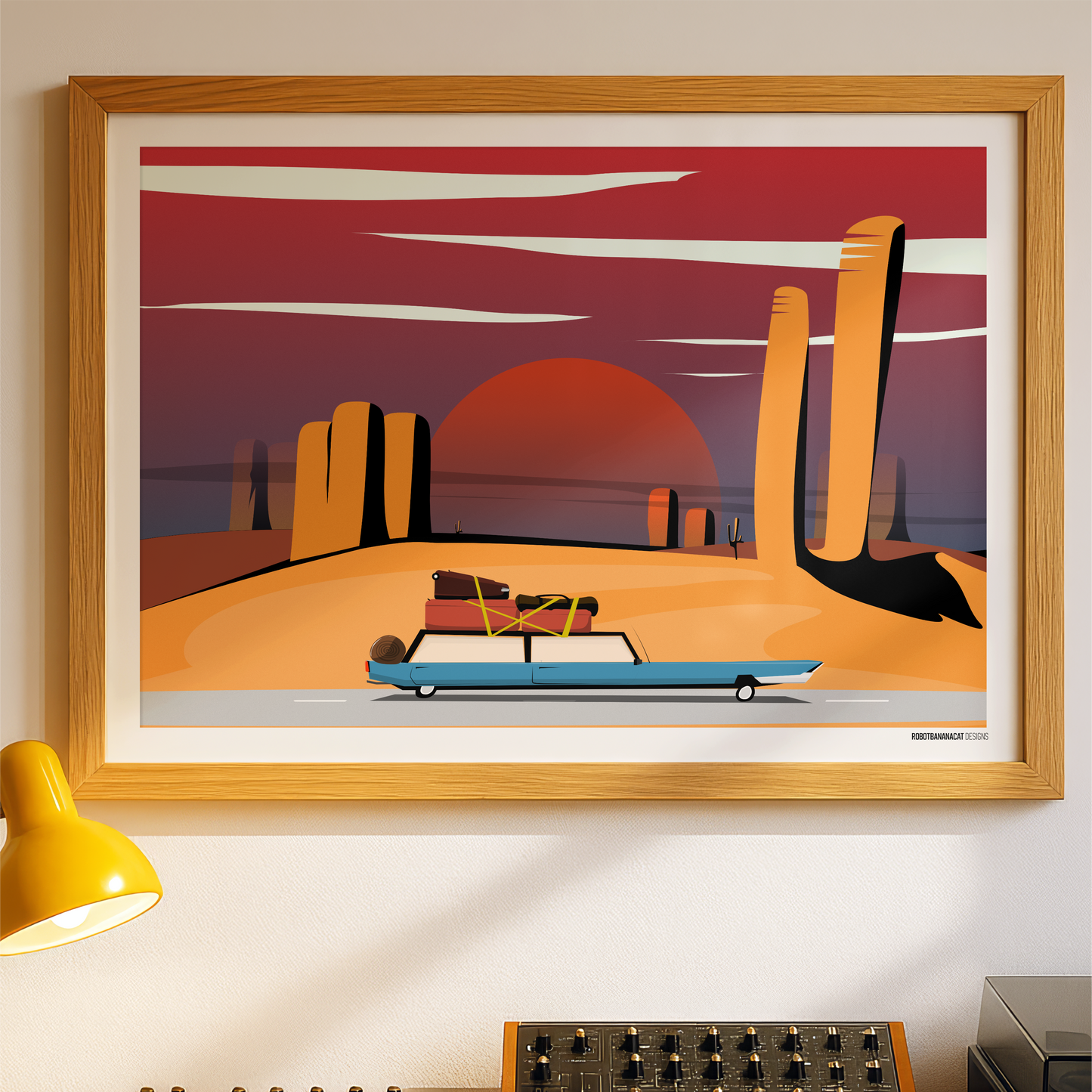 Desert Road Trip Print
