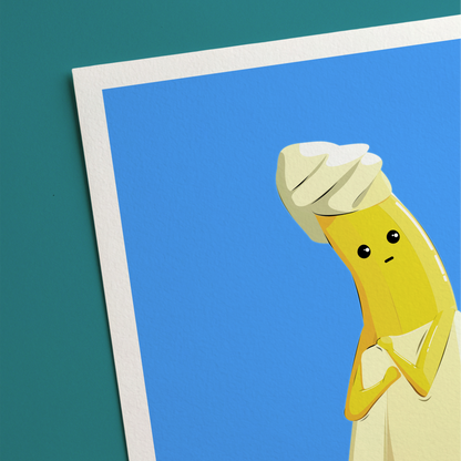 Indecent Banana Print