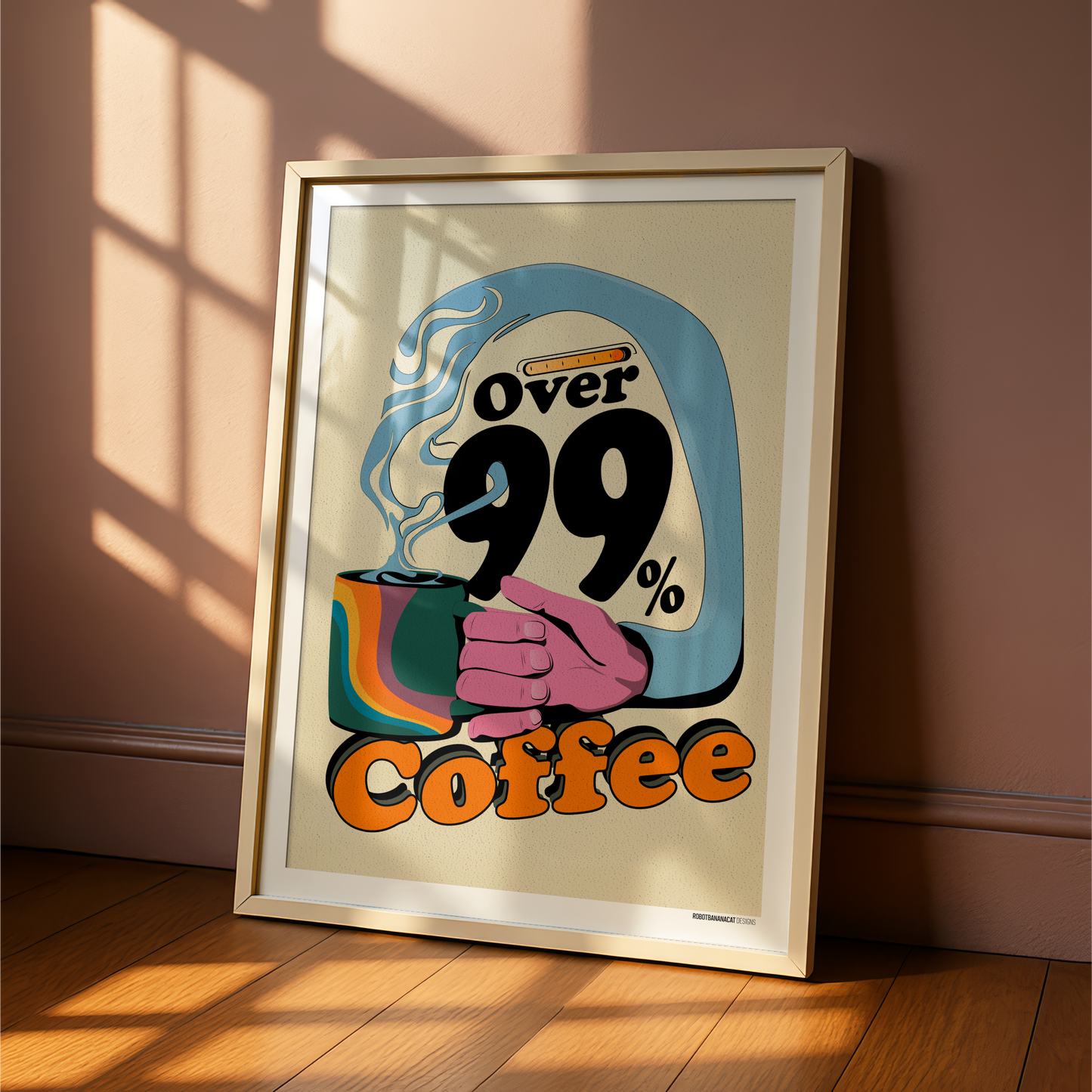 99% Coffee Print