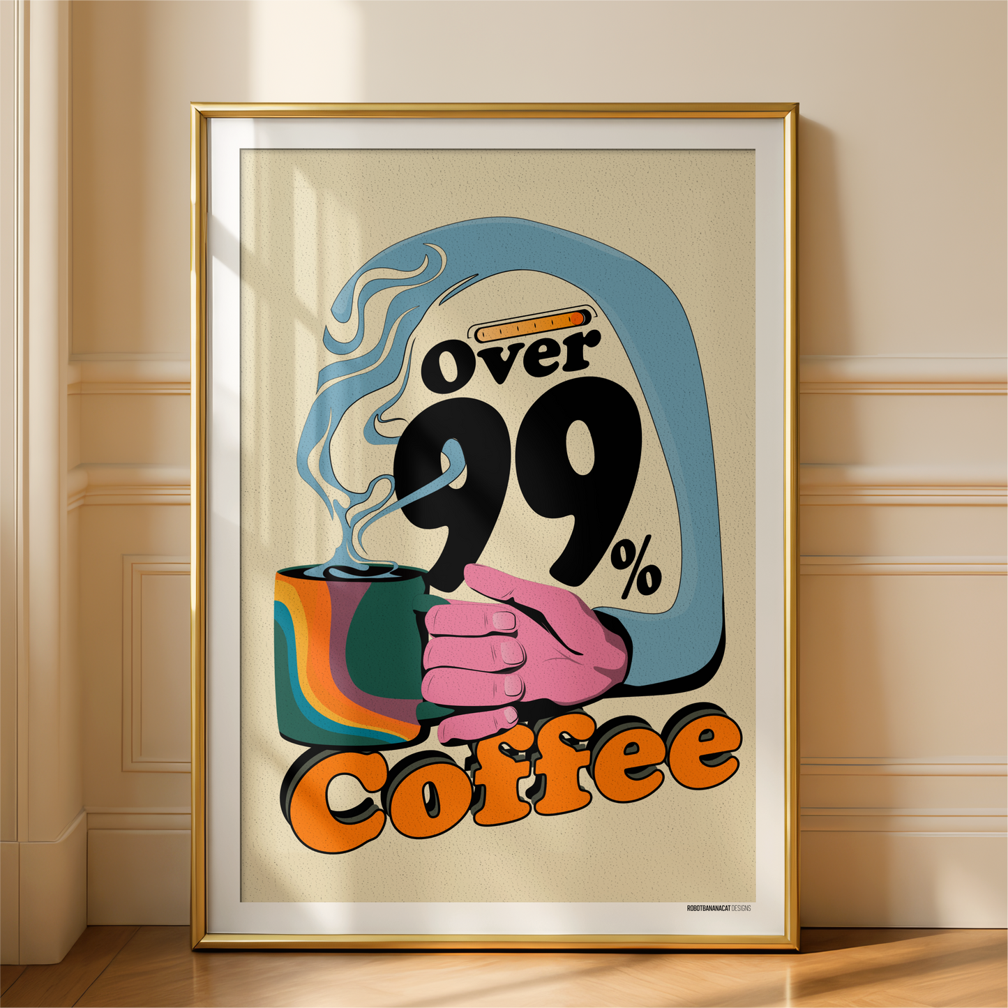 99% Coffee Print