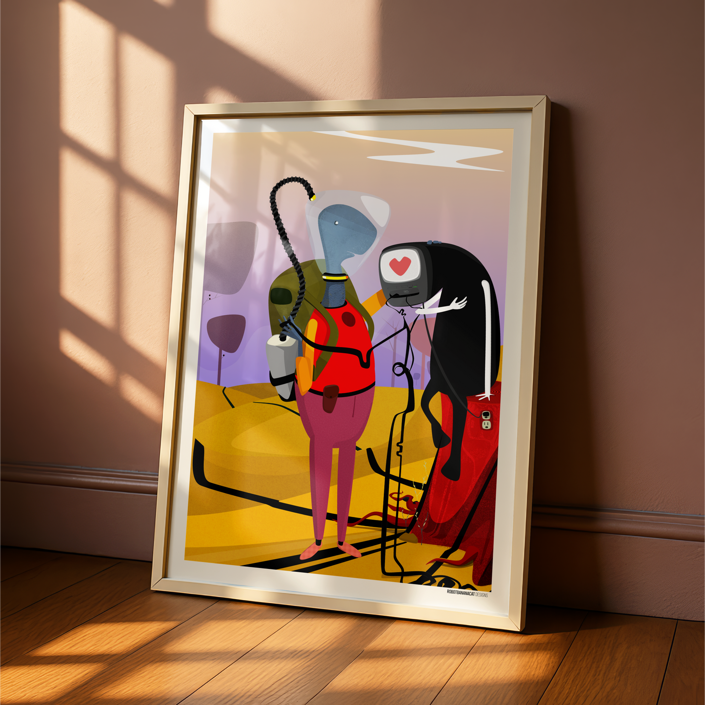Dr. Dinosaur Print