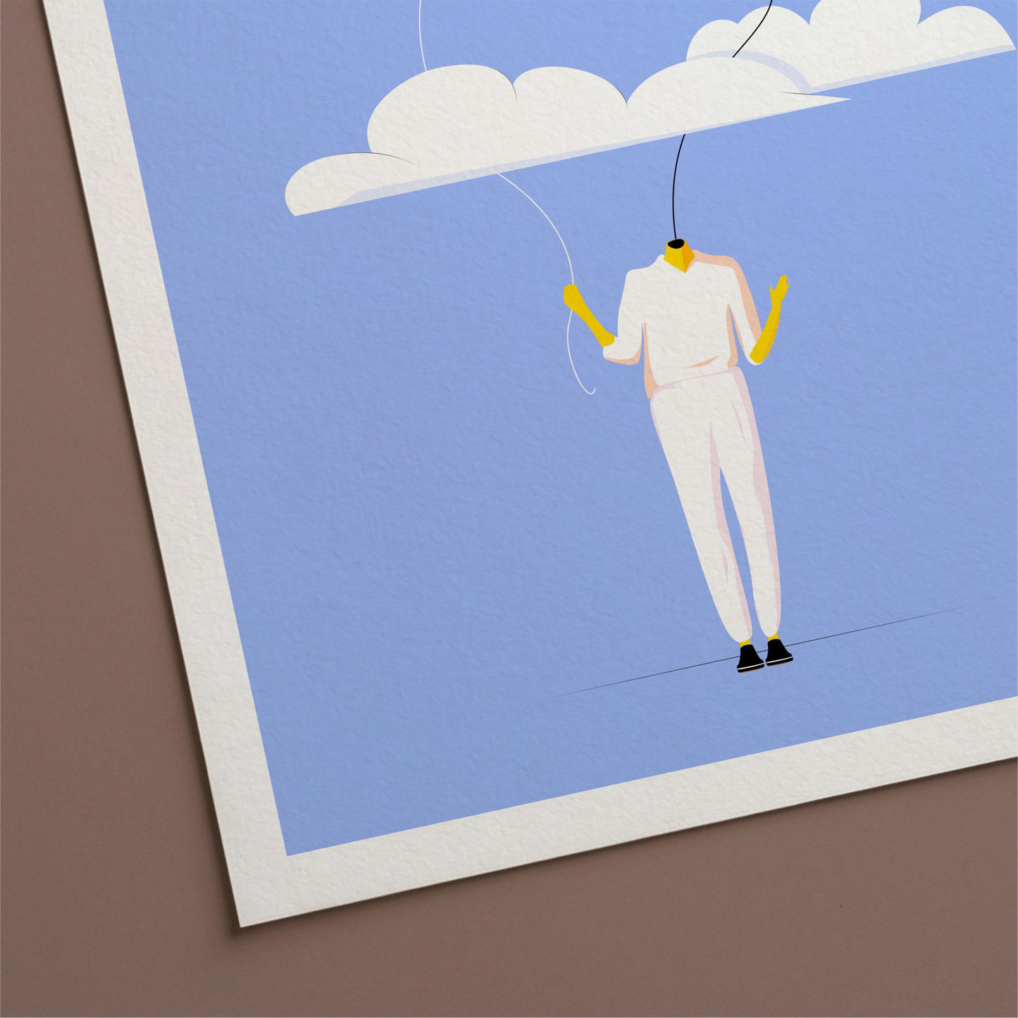 Heads In The Clouds Print