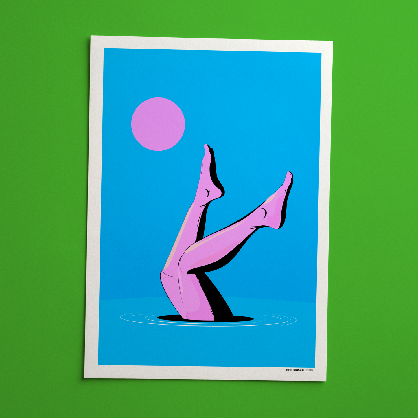 Legs by Moonlight Art Print