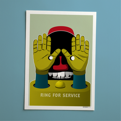 Ring for Service Print