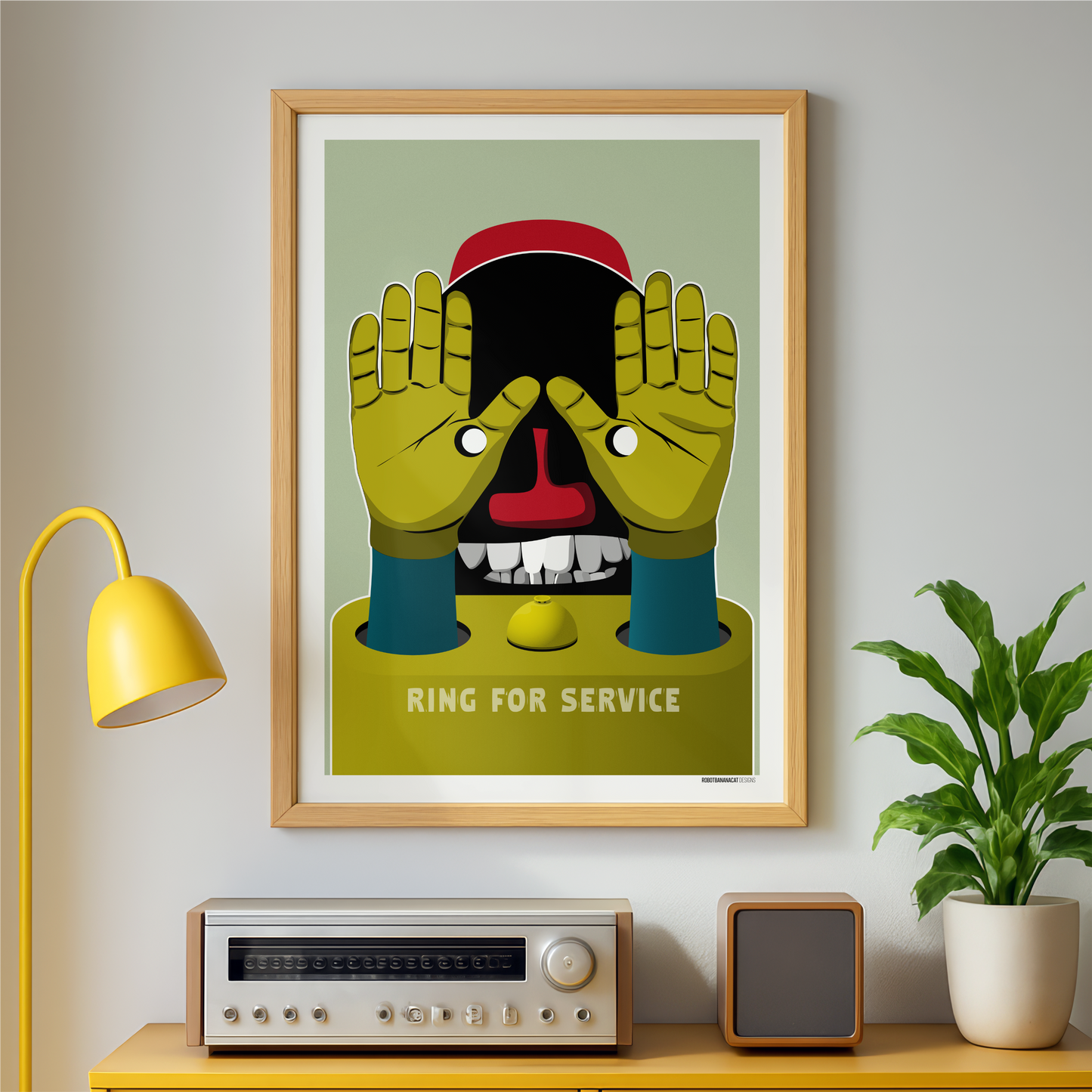 Ring for Service Print
