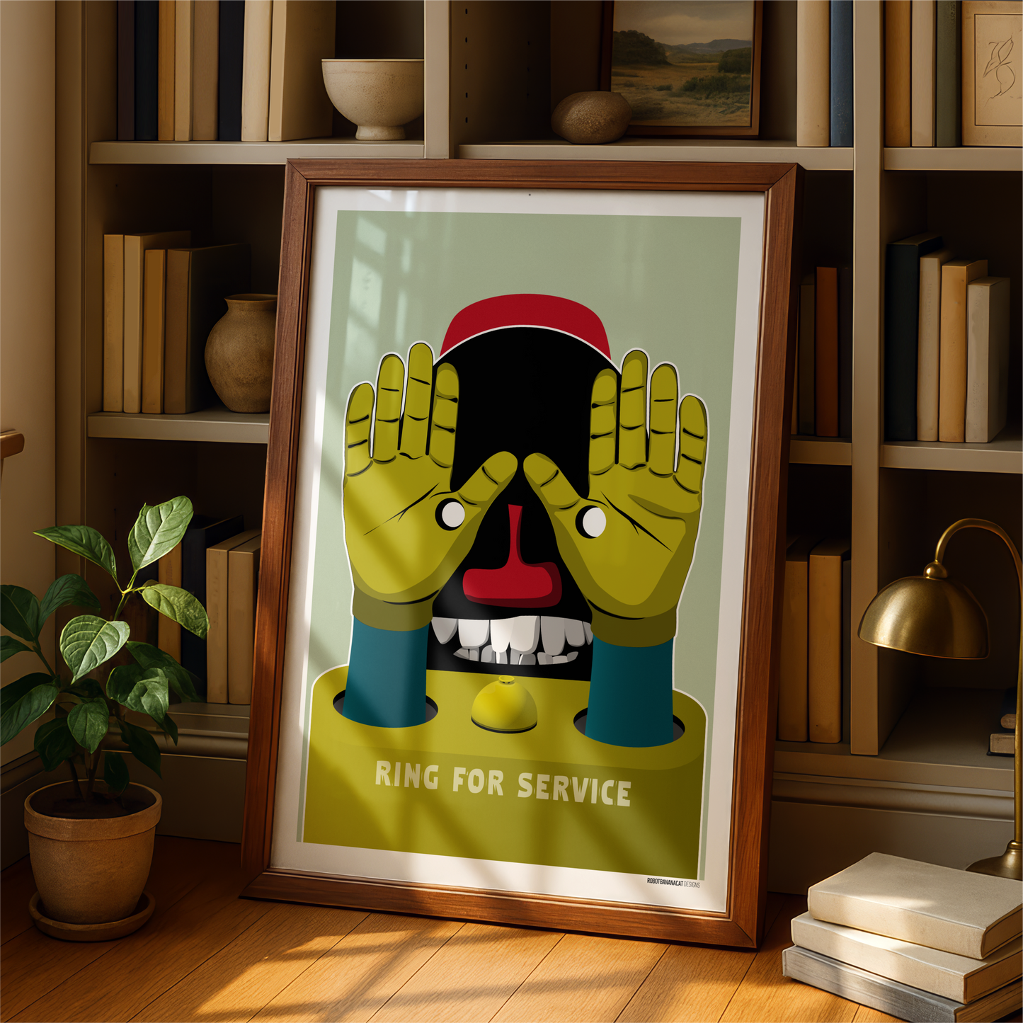 Ring for Service Print