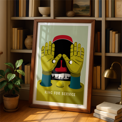 Ring for Service Print
