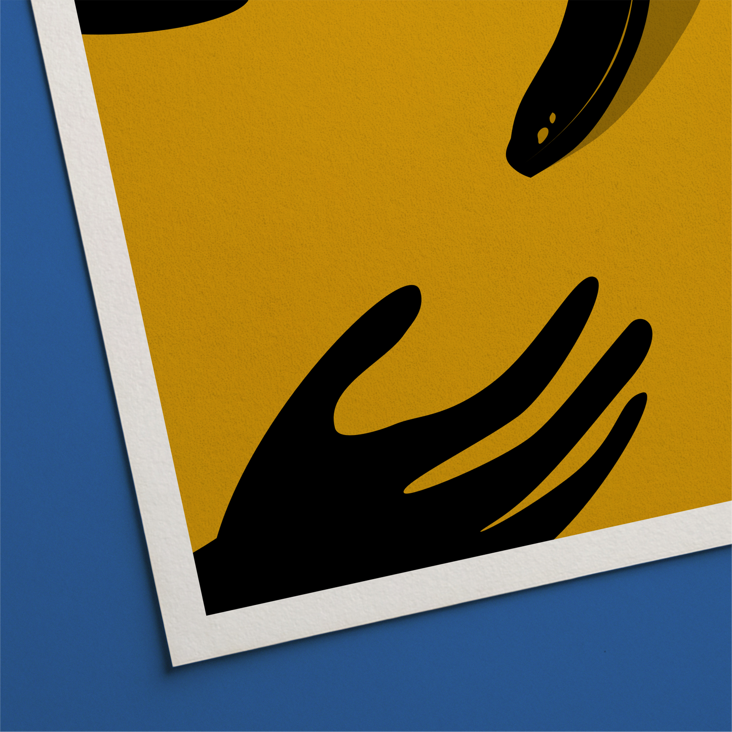 Screaming Banana Print