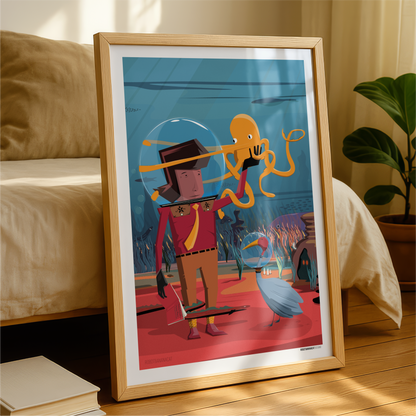 Underwater Friends Print