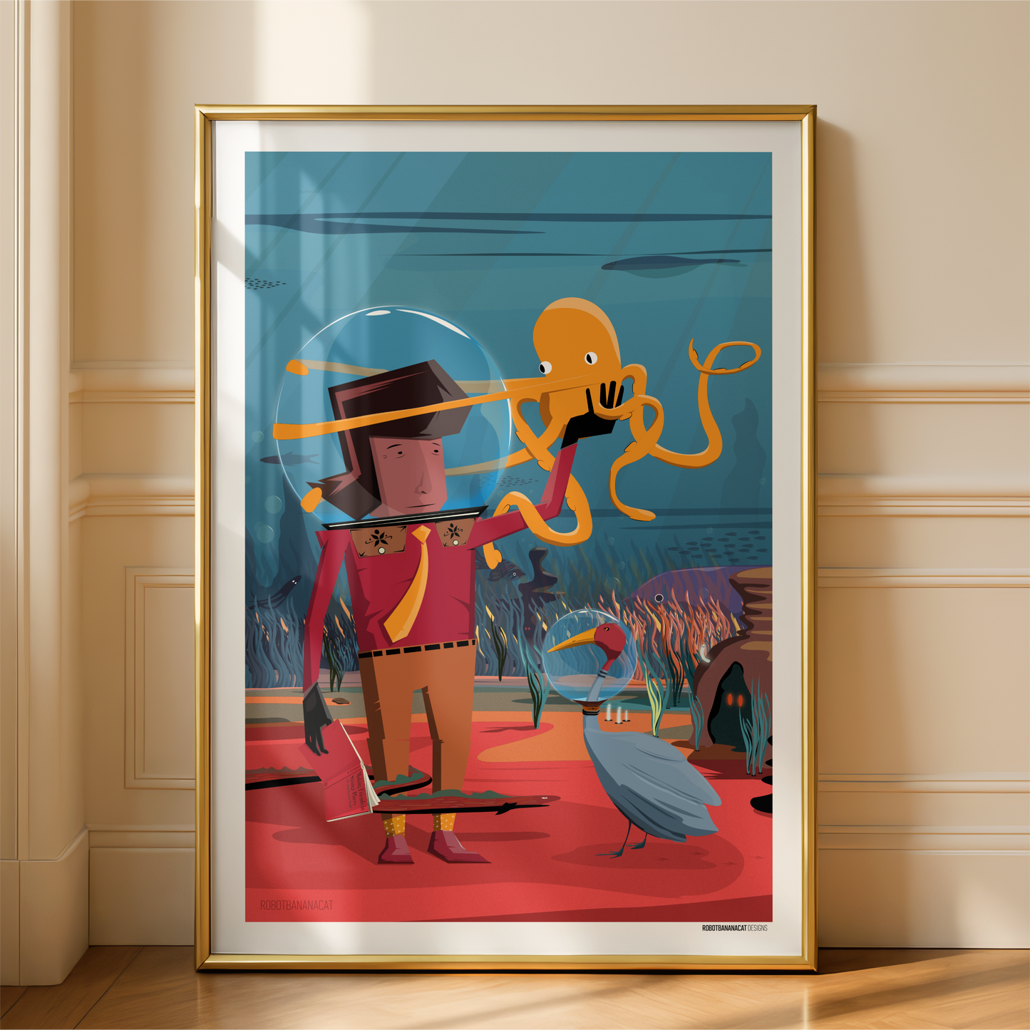Underwater Friends Print