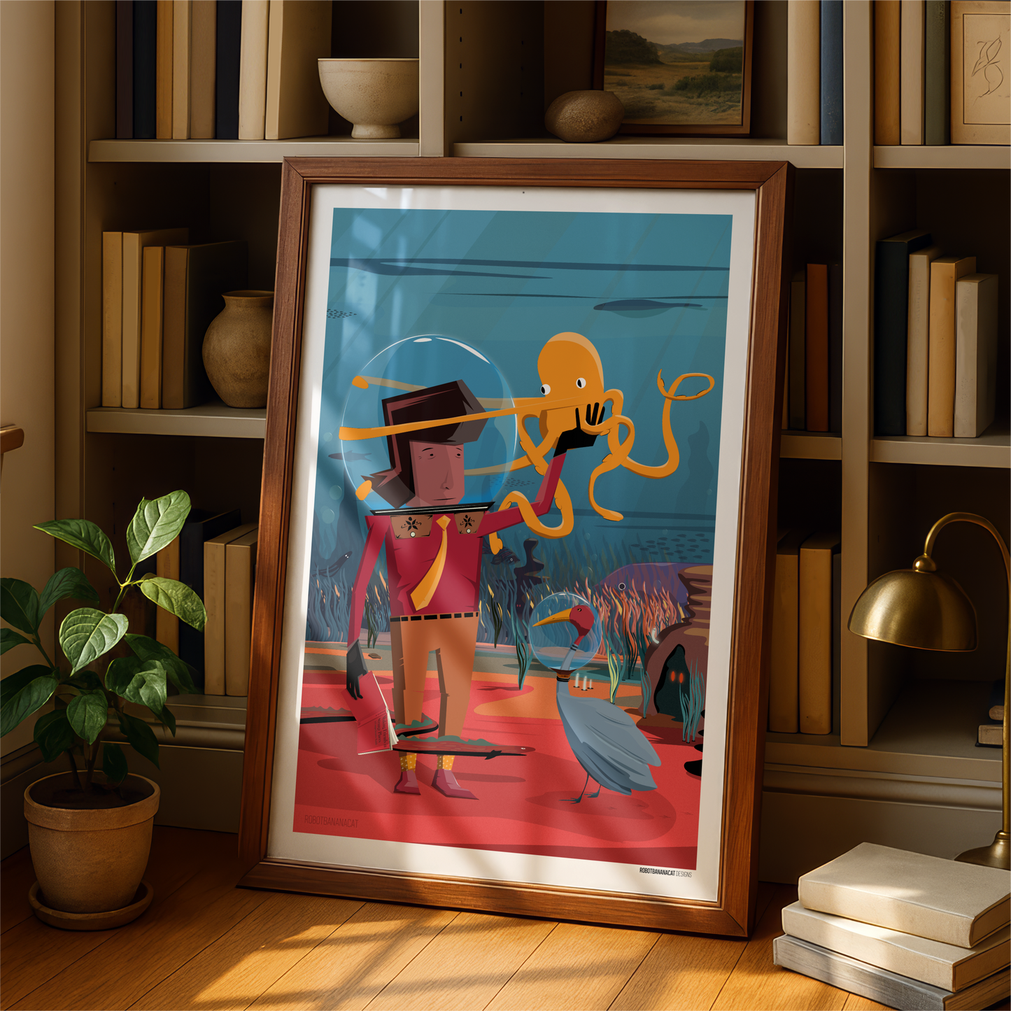 Underwater Friends Print