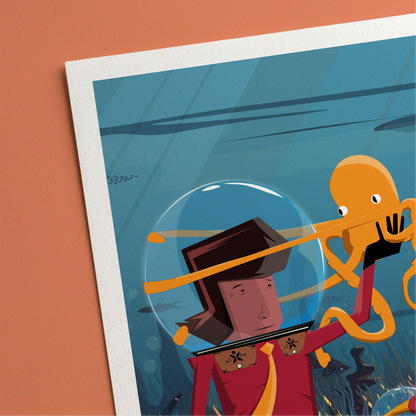 Underwater Friends Print