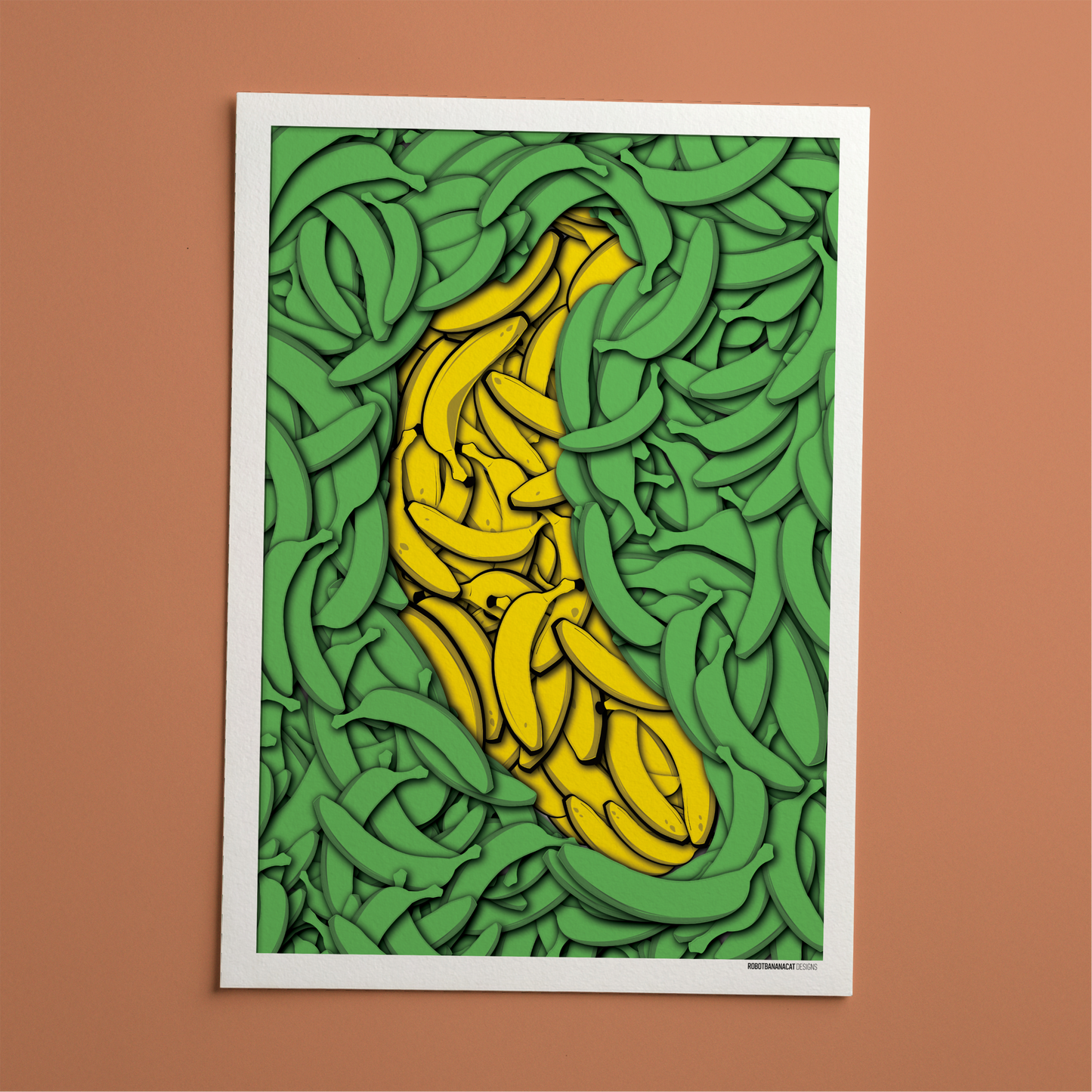 Banana Bunch Print