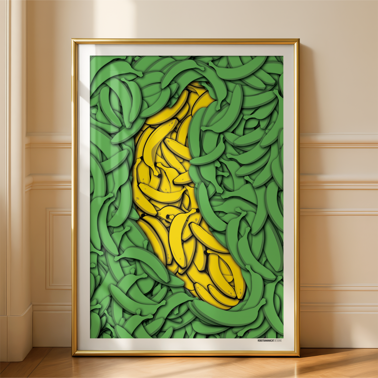 Banana Bunch Print