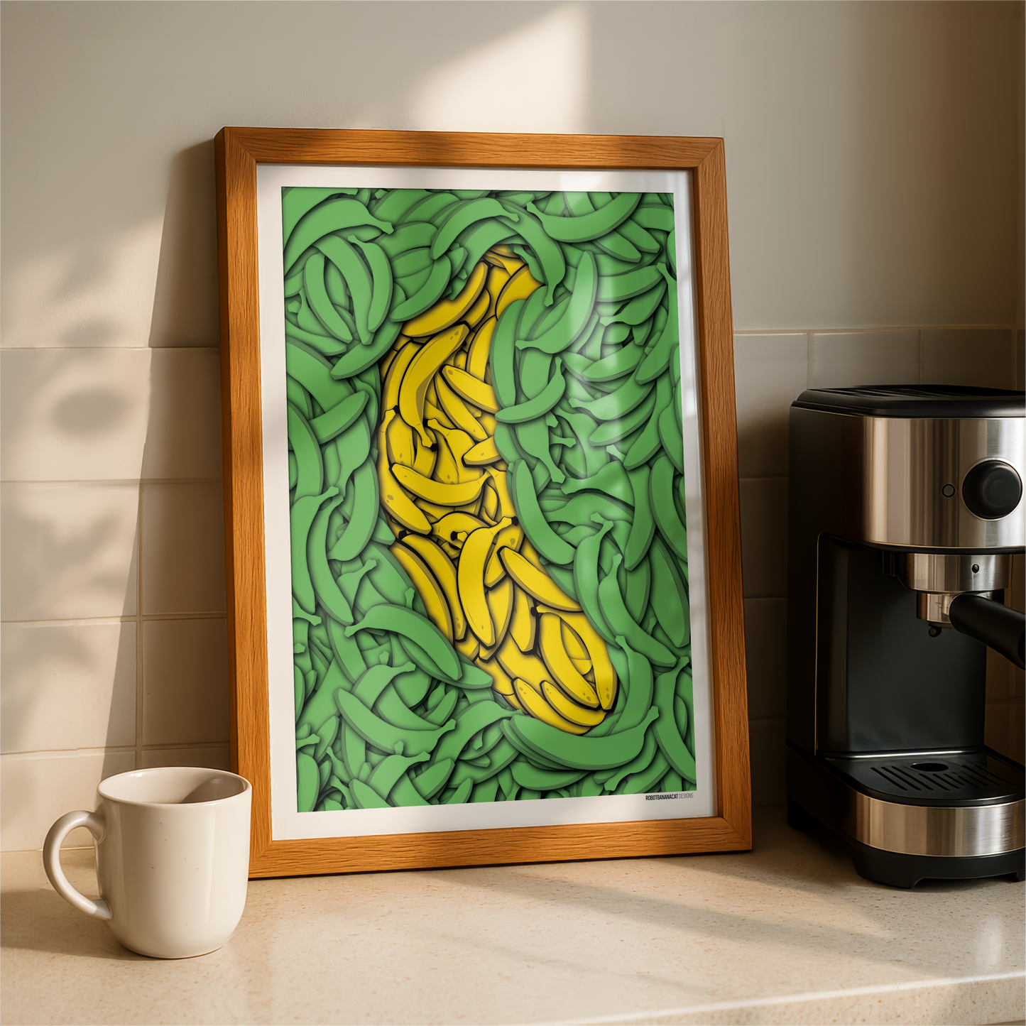 Banana Bunch Print
