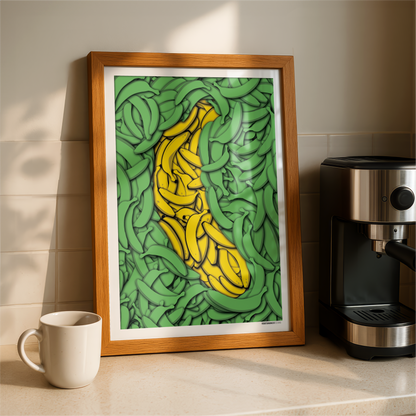 Banana Bunch Print