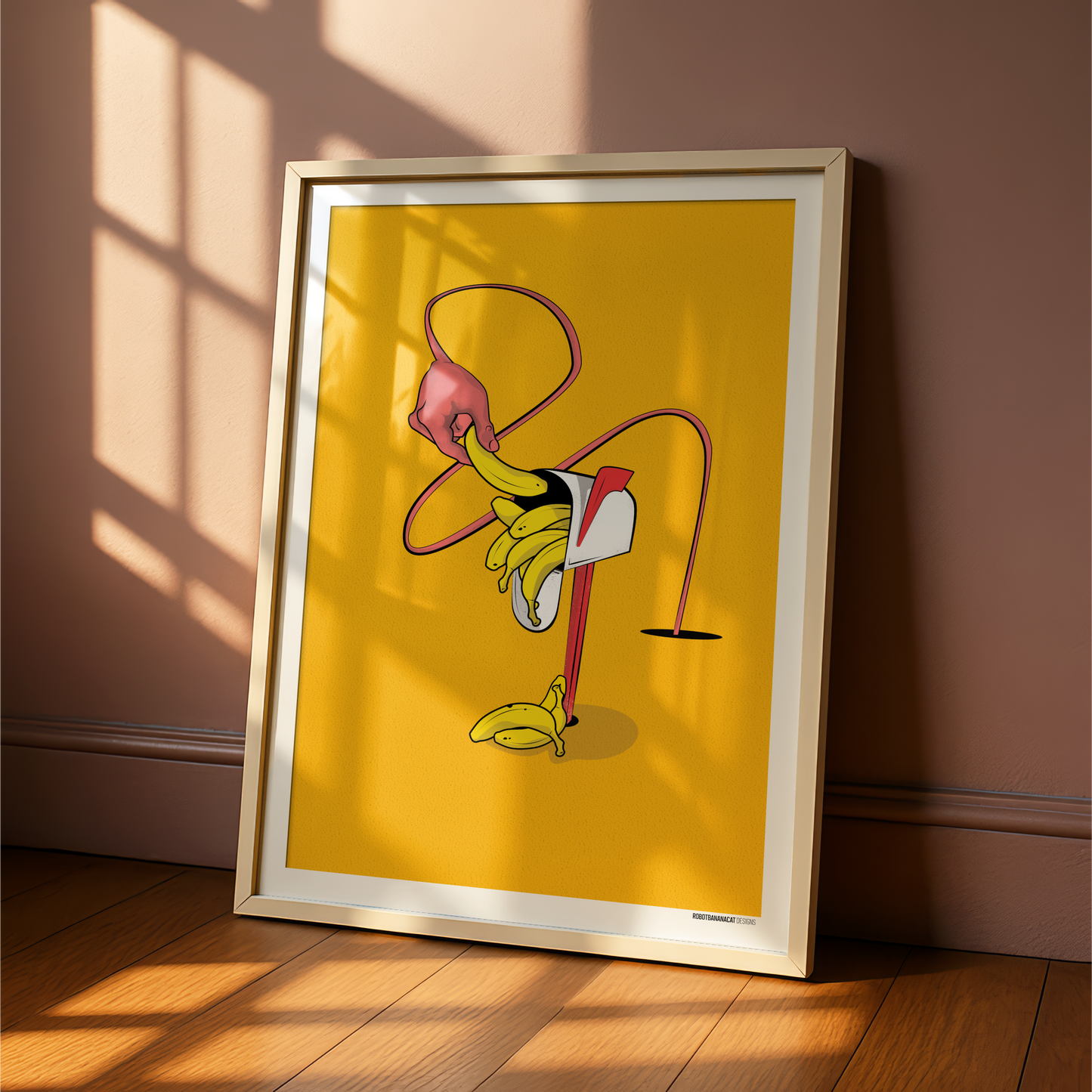 Banana Mailbox Print
