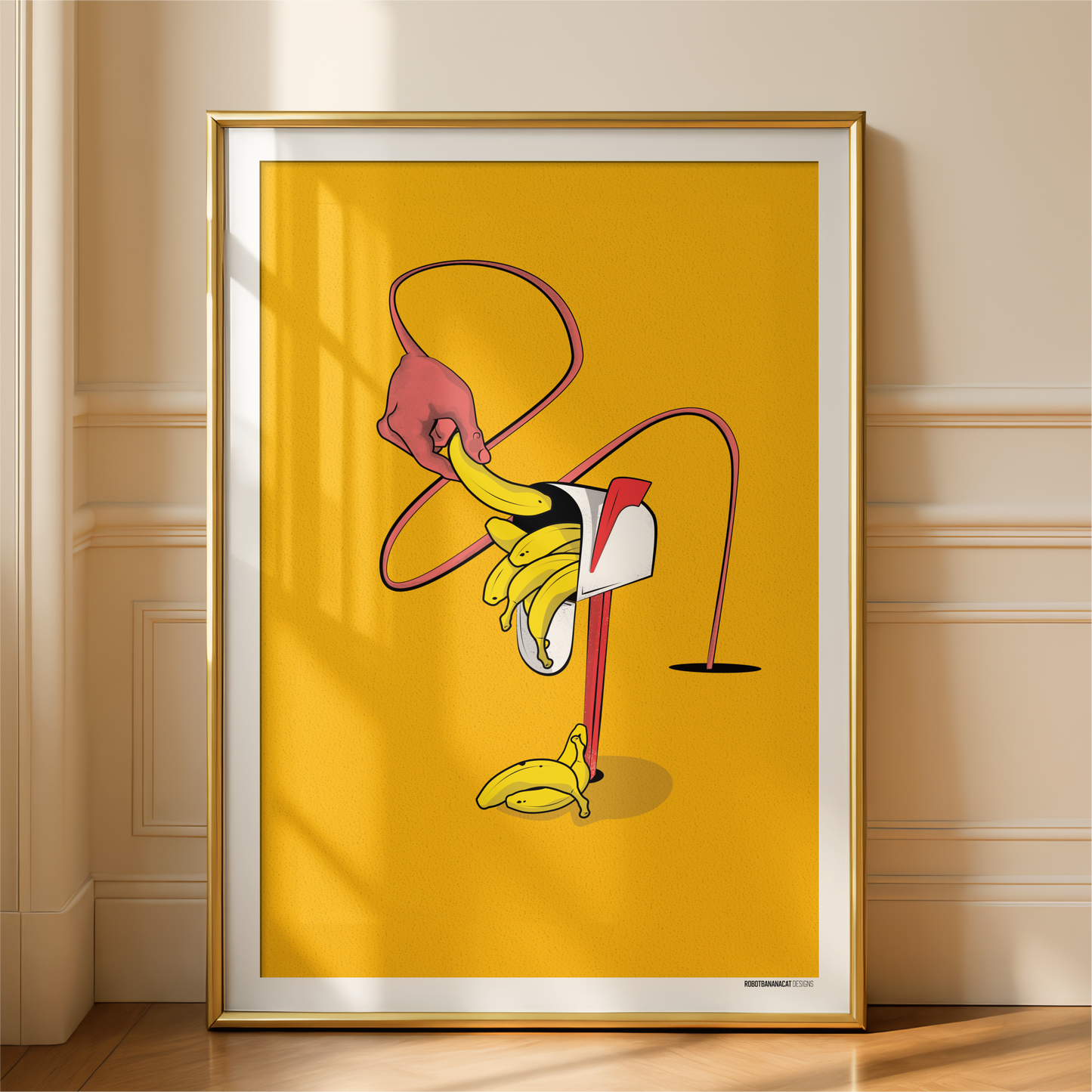 Banana Mailbox Print