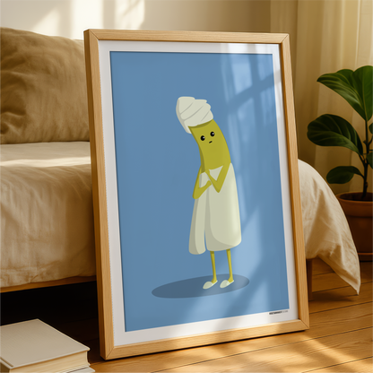 Indecent Banana Print