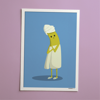 Indecent Banana Print