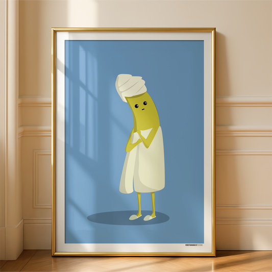 Indecent Banana Print