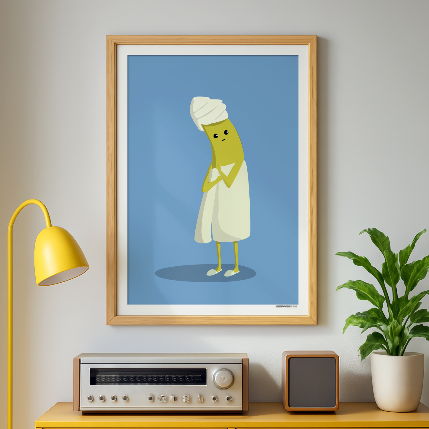 Indecent Banana Print
