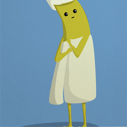 Indecent Banana Print