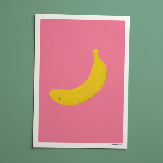 Colorful Banana Print