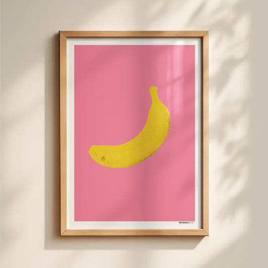 Colorful Banana Print