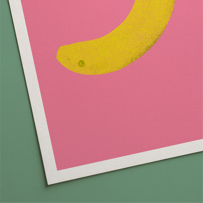 Colorful Banana Print