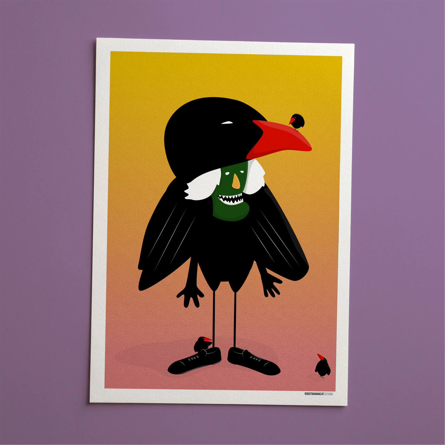 Bird Costume Print