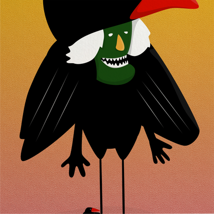Bird Costume Print