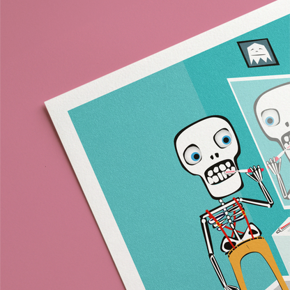 Brush Your Bones Print