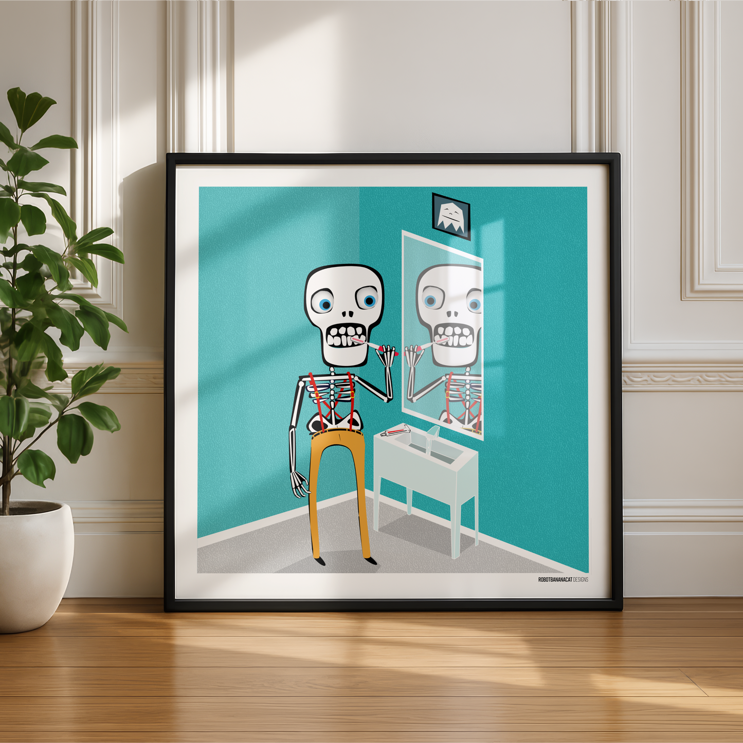 Brush Your Bones Print