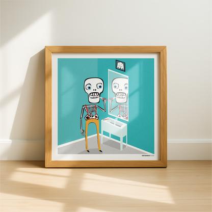 Brush Your Bones Print