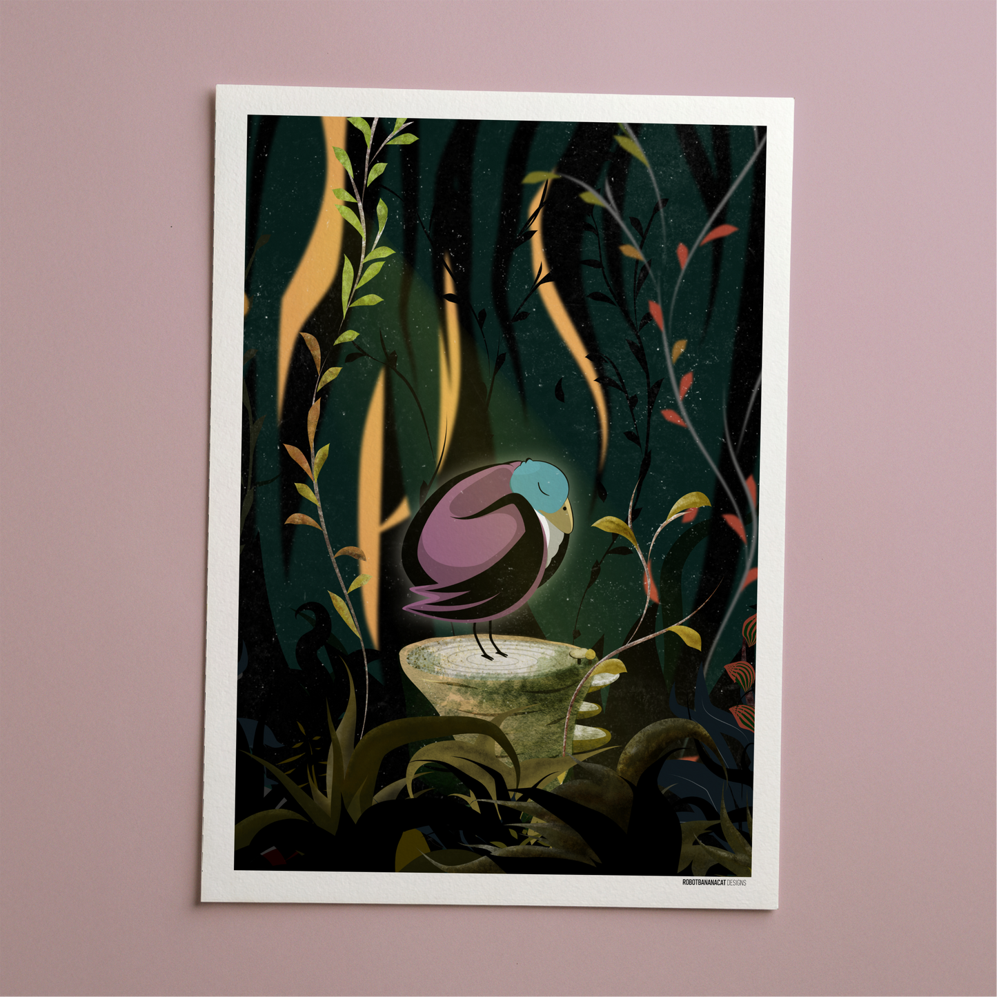 Forest Bird Print