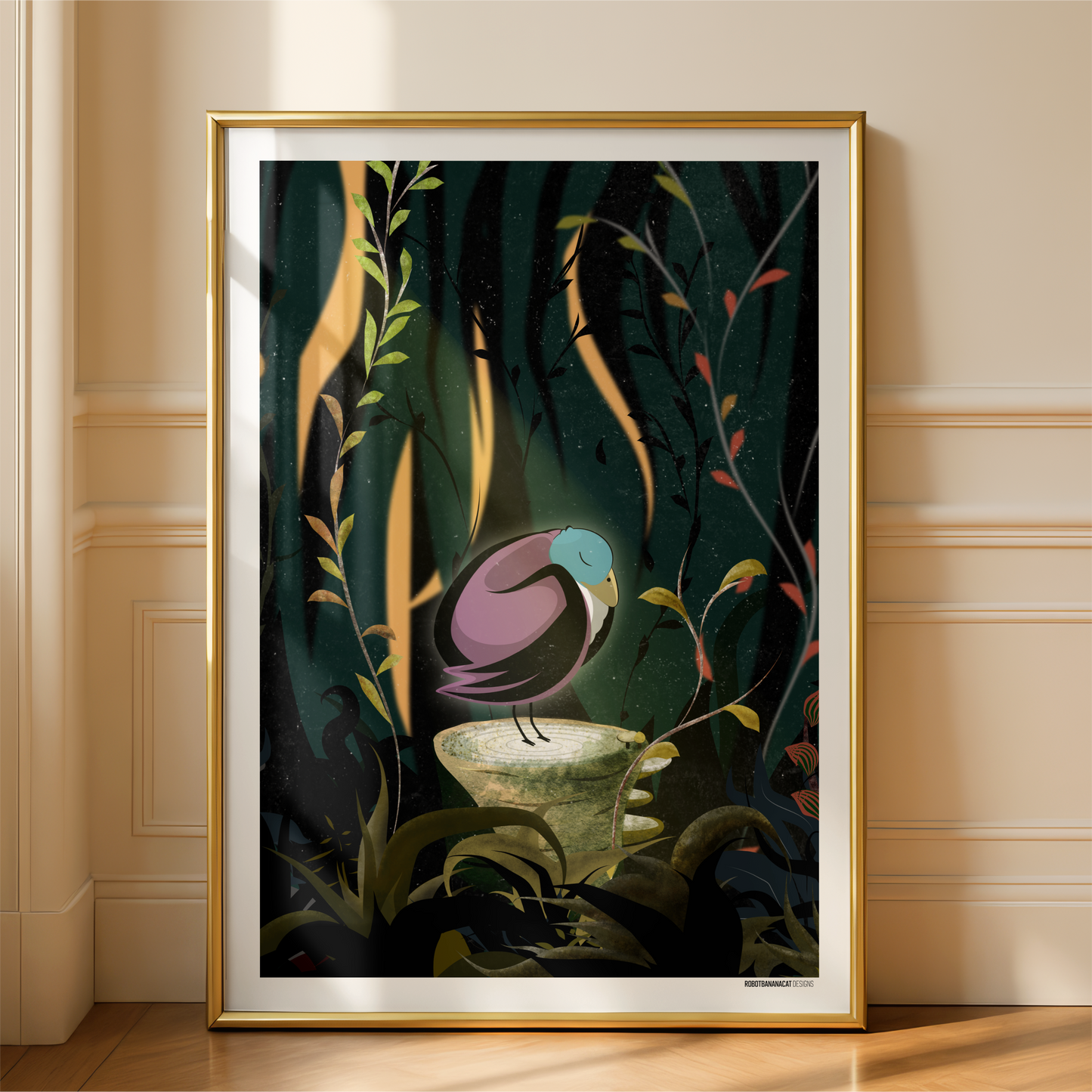 Forest Bird Print