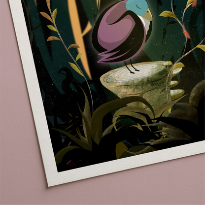 Forest Bird Print