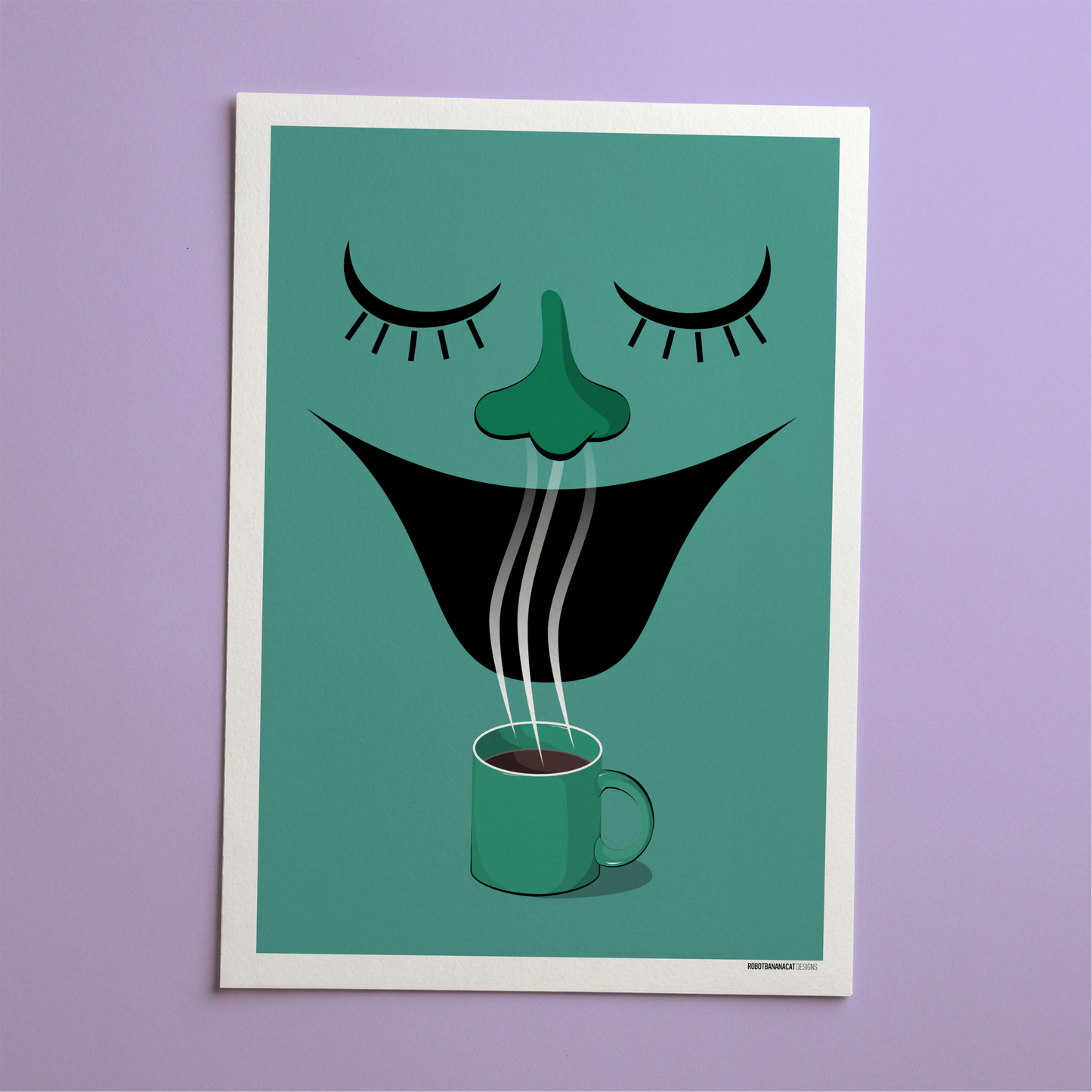 Happy Coffee Print