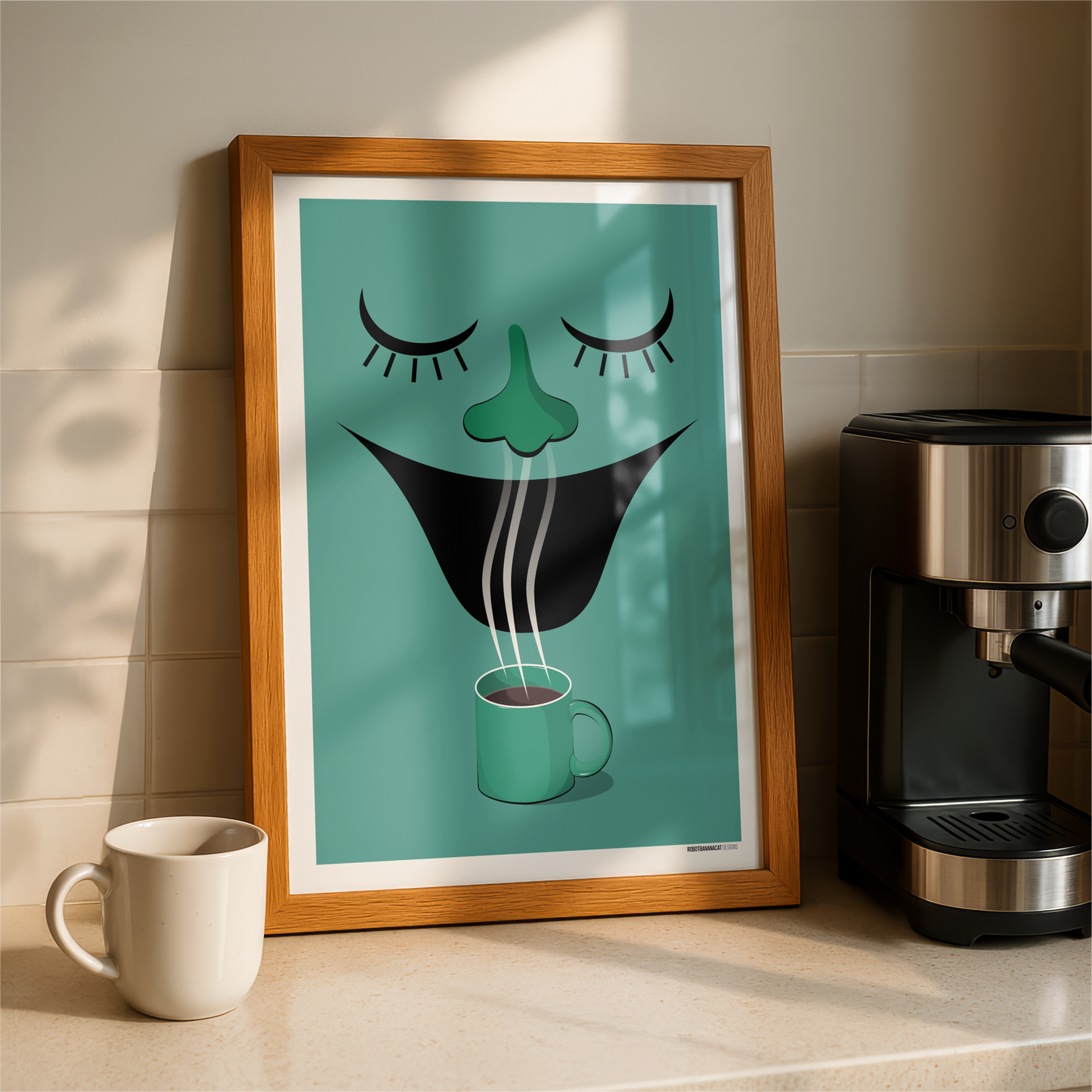 Happy Coffee Print