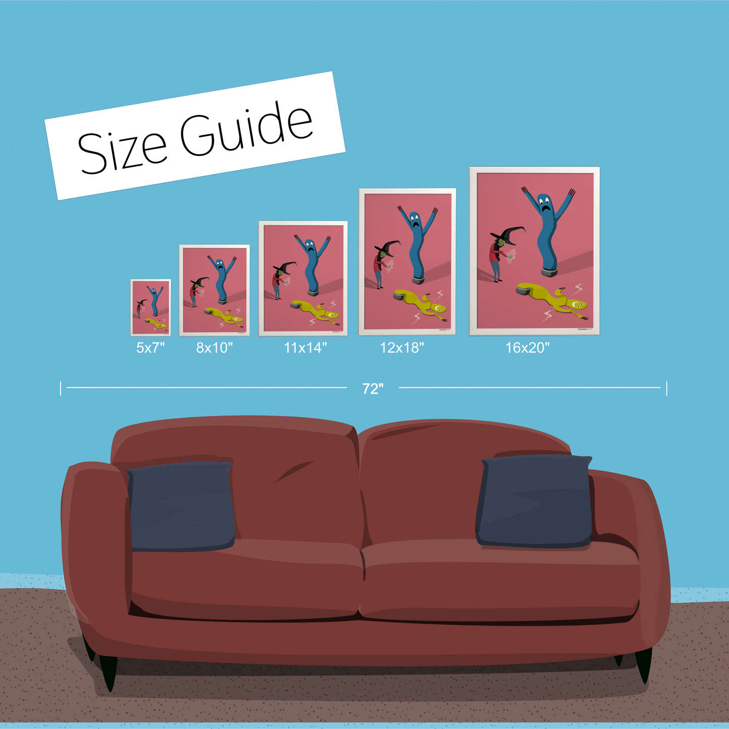 Wacky Waving Inflatable Print
