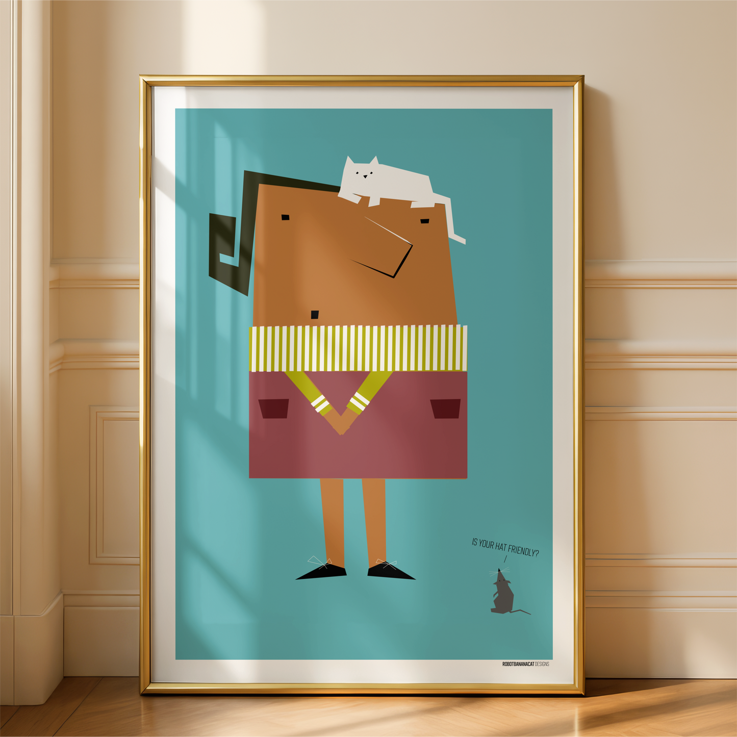 Is Your Hat Friendly? Print